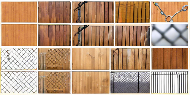 Types of Fencing Materials