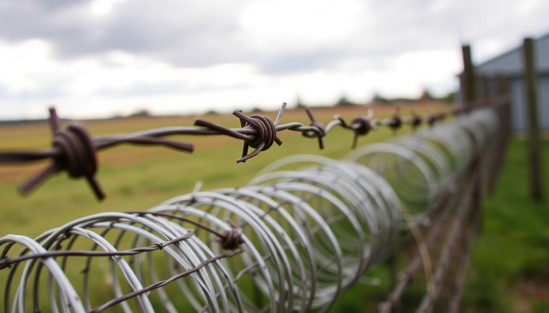 Barbed Wire and Razor Coils